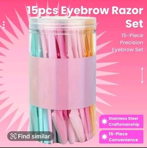Colorful Facial Razors Set